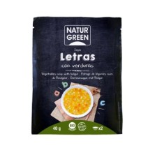 NaturGreen Sopa Letras con Verduras Sobre 40 g