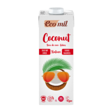 Ecomil Coco Nature (Sin Azucar) Tetrabrik 1L