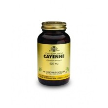 CAYENA 520 mg. Cápsulas Vegetales (