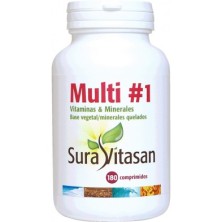 Multi 1 Vitamins y Minerals 180 comprimidos