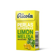 Perlas de hierbas limon sin azucar 25 g Ricola