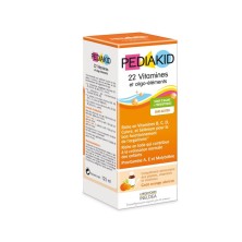 Jarabe 22 vitaminas & oligoelementos Pediakid