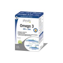 Omega 3 forte EPA + DHA 60 capsulas Physalis