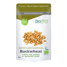 Buckwheat/semillas germinadas trigo sarraceno superfood bio 300g Biotona