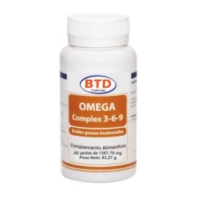 Omega 3-6-9 complex 60 perlas BTD