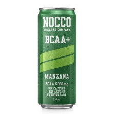Bebida energetica Manzana BCAA+ Sin Cafeina 330ml Nocco