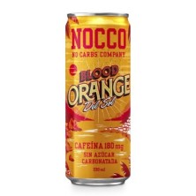Bebida energetica Blood orange del Sol con BCAA 330ml Nocco