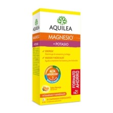 Magnesio+Potasio efervescente 28 comprimidos Aquilea