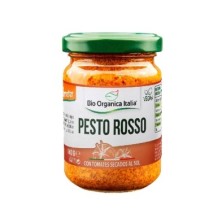 Pesto Rosso vegano Bio 140g Organica Italia