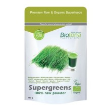 Supergreens powder superfood bio 150g Biotona