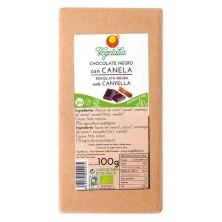Chocolate negro con canela 100g Vegetalia