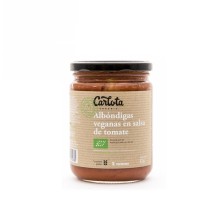 Albondigas veganas en salsa de tomate Bio 425g Carlota Organic