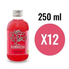 Kombucha Frutos Rojos (Berryvida) Bio 12x250ml Komvida