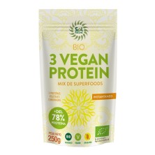 3 Vegan Proteina Bio 250g Sol Natural