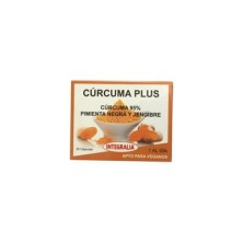 Curcuma Plus con Pim.Negra y Jengibre 30 caps Integralia