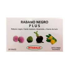 Rabano Negro plus 20x10ml Integralia