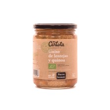 Guiso de lentejas y quinoa Bio 425g Carlota Organic