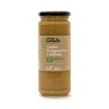 Crema de legumbres con shiitake 450g Carlota Organic