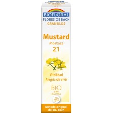 FLORES DE BACH 21 Mustard - Mostaza FLORES DE BACH BIO GRANULOS 9 grs - UNITARIO