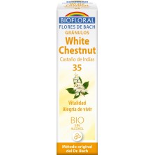 FLORES DE BACH 35 White chesnut - C FLORES DE BACH BIO GRANULOS 9 grs - UNITARIO
