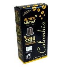 Cafe Colombia en capsulas bio 5.5g 10 unidades Alternativa 3