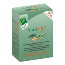 NutriMK7® Huesos. Caja con 60 cápsulas de 45µg de vit. K2, calcio coral marino y vit. D3
