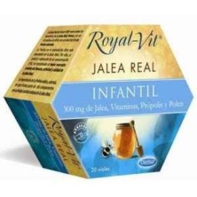 ROYALVIT INFANTIL NUEVA 20 VIALES 300 mg de jalea real, equinácea y vitaminas