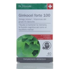 GINKOCEL FORTE 100 40cap  DR. DUNNE